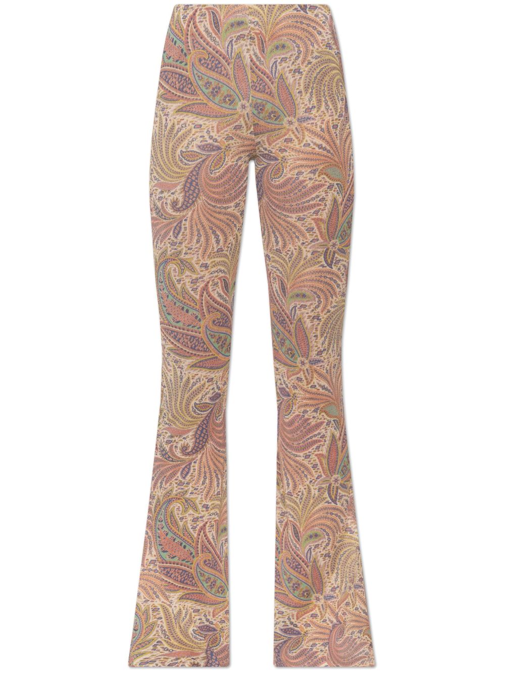 ETRO paisley-print trousers - 中性色