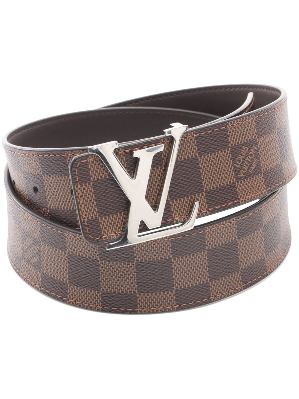 Louis Vuitton Pre-Owned LV Initials 腰带（2022年典藏款） - 褐色