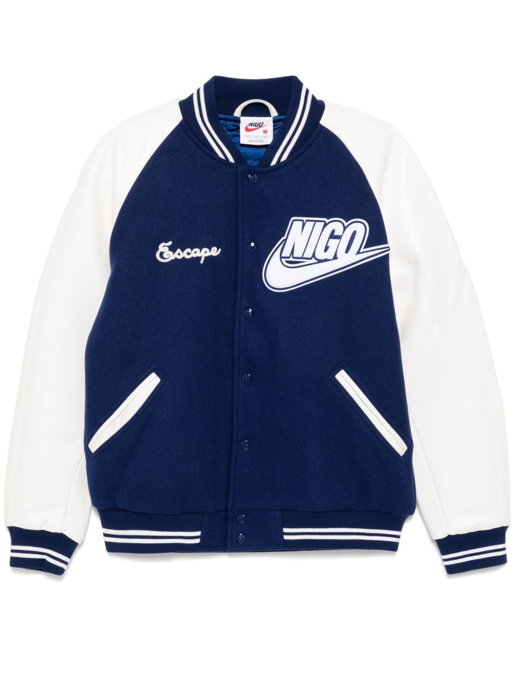 Nike x Nigo 棒球夹克 - 黑色