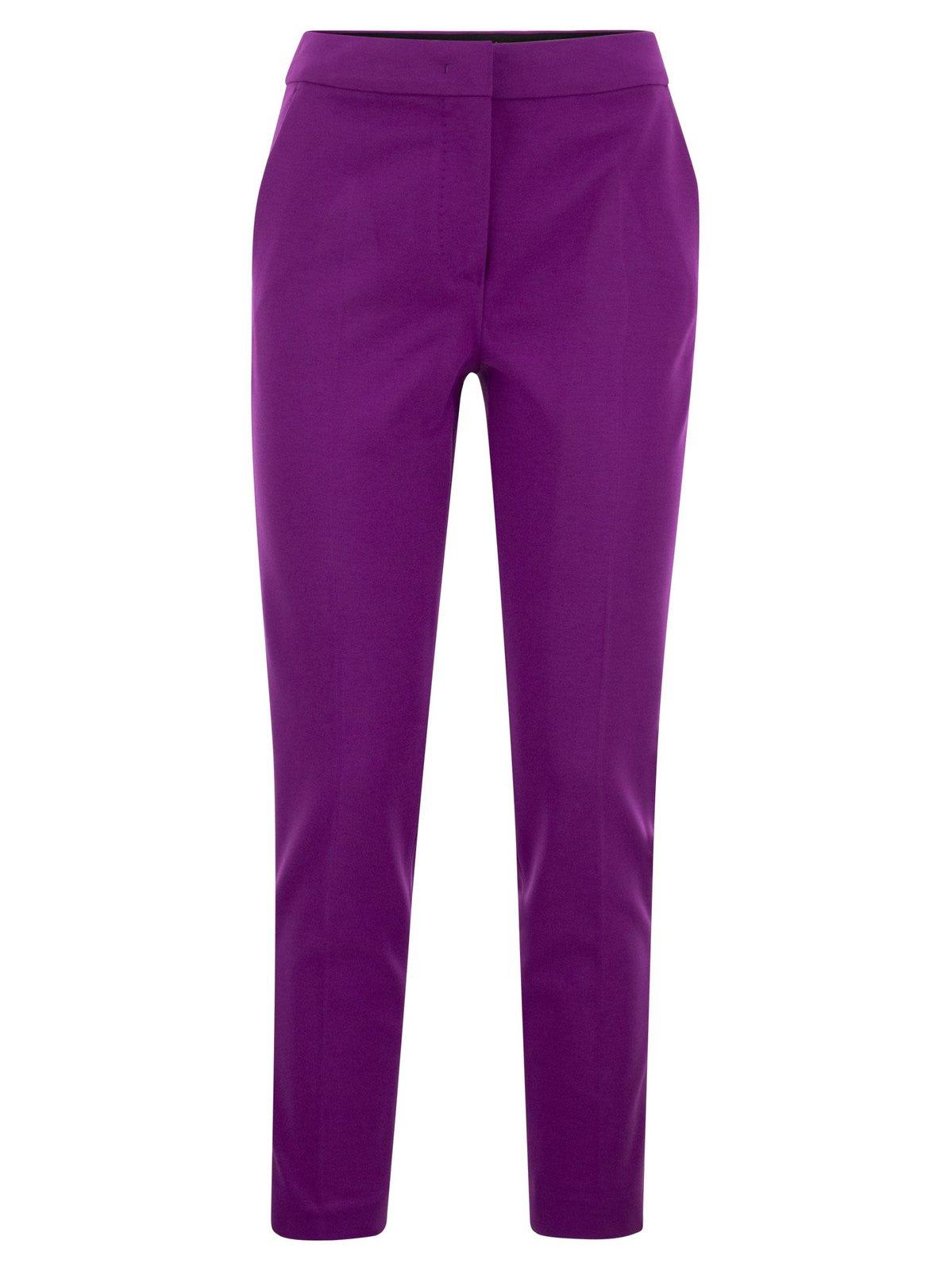 Max Mara Pianoforte Tanga Jersey Tuxedo Trousers