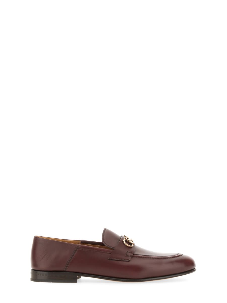 Ferragamo Moccasin With Gancini Ornament