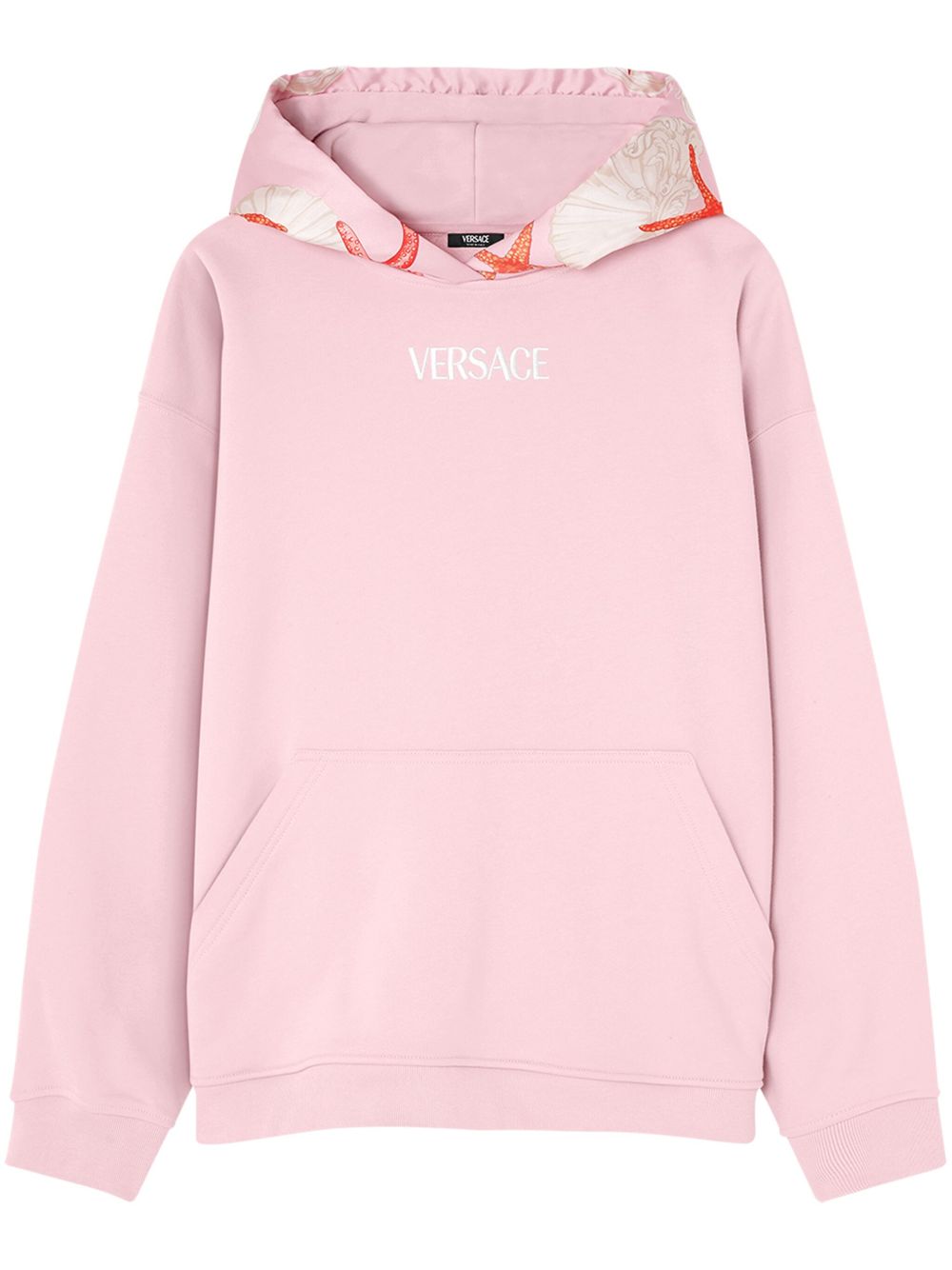 Versace Barocco Sea 连帽衫 - 粉色