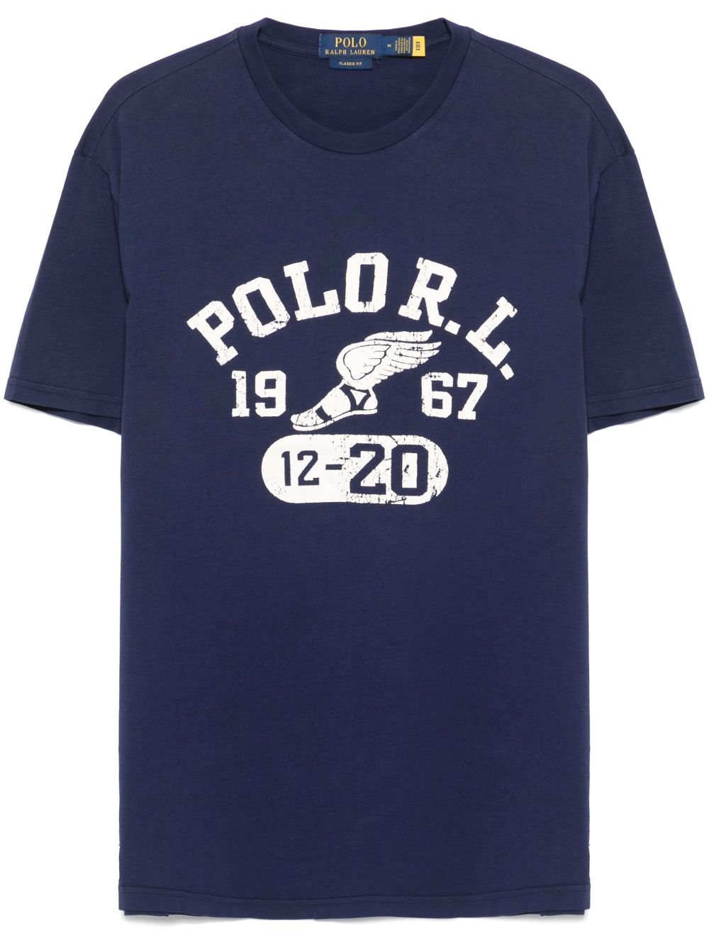 Polo Ralph Lauren logo印花T恤 - 蓝色