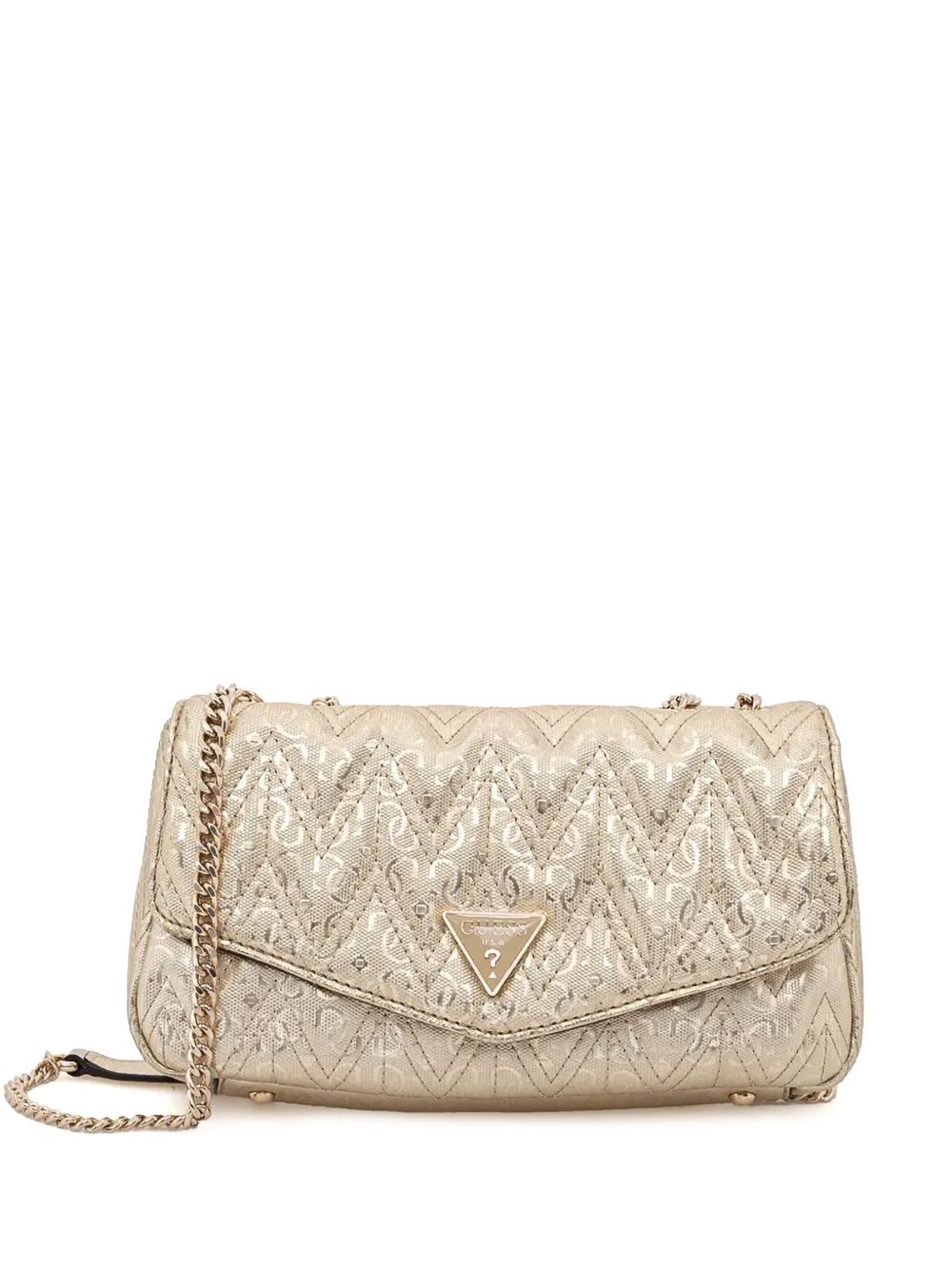 GUESS USA Adelard 单肩包 - 金色