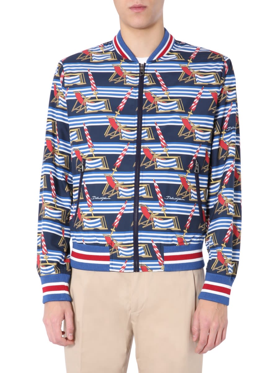 Dolce & Gabbana 尼龙飞行夹克