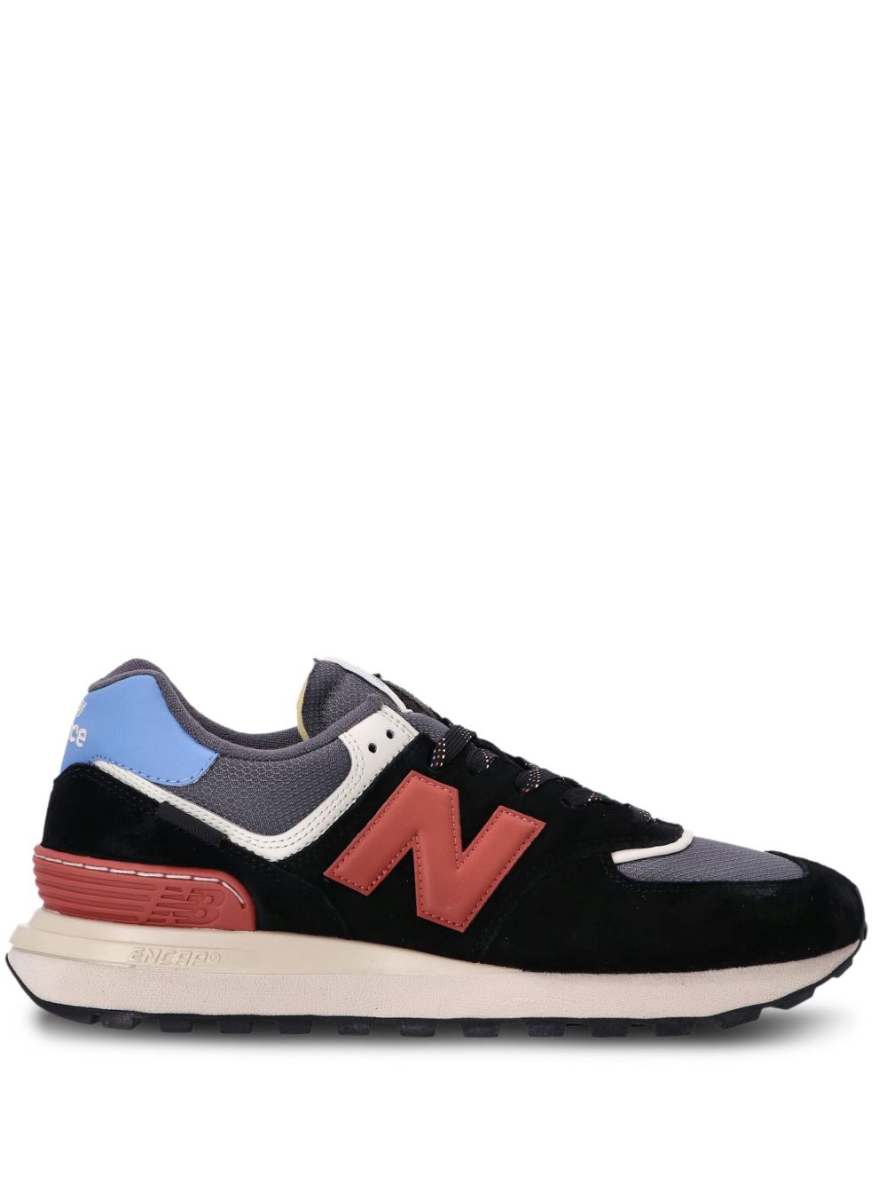 New Balance 574 拼接运动鞋 - 黑色