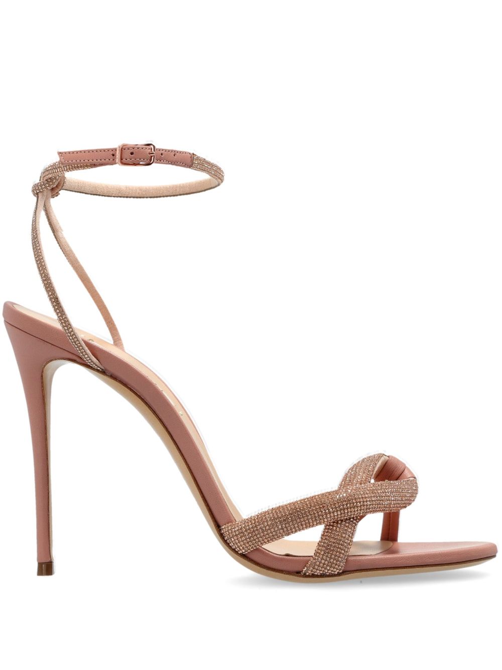 Casadei Taylor 高跟凉鞋（10厘米） - 中性色