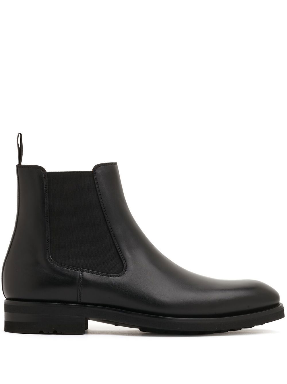 Magnanni 松紧拼接切尔西靴 - 黑色