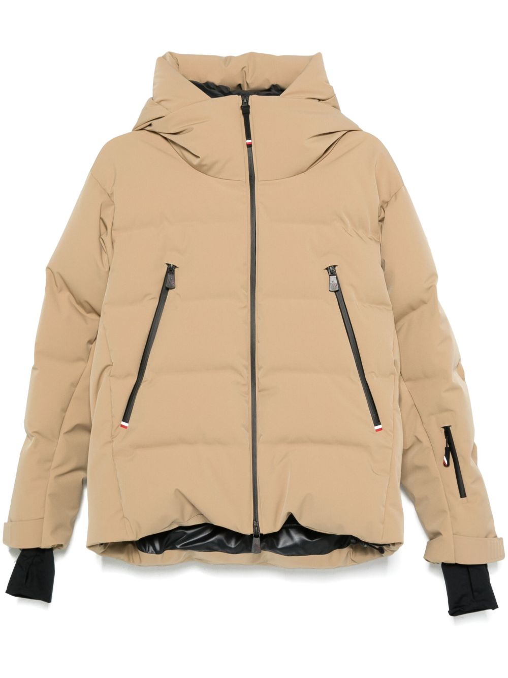 Moncler Grenoble Fellberg 蓬松夹克 - 褐色