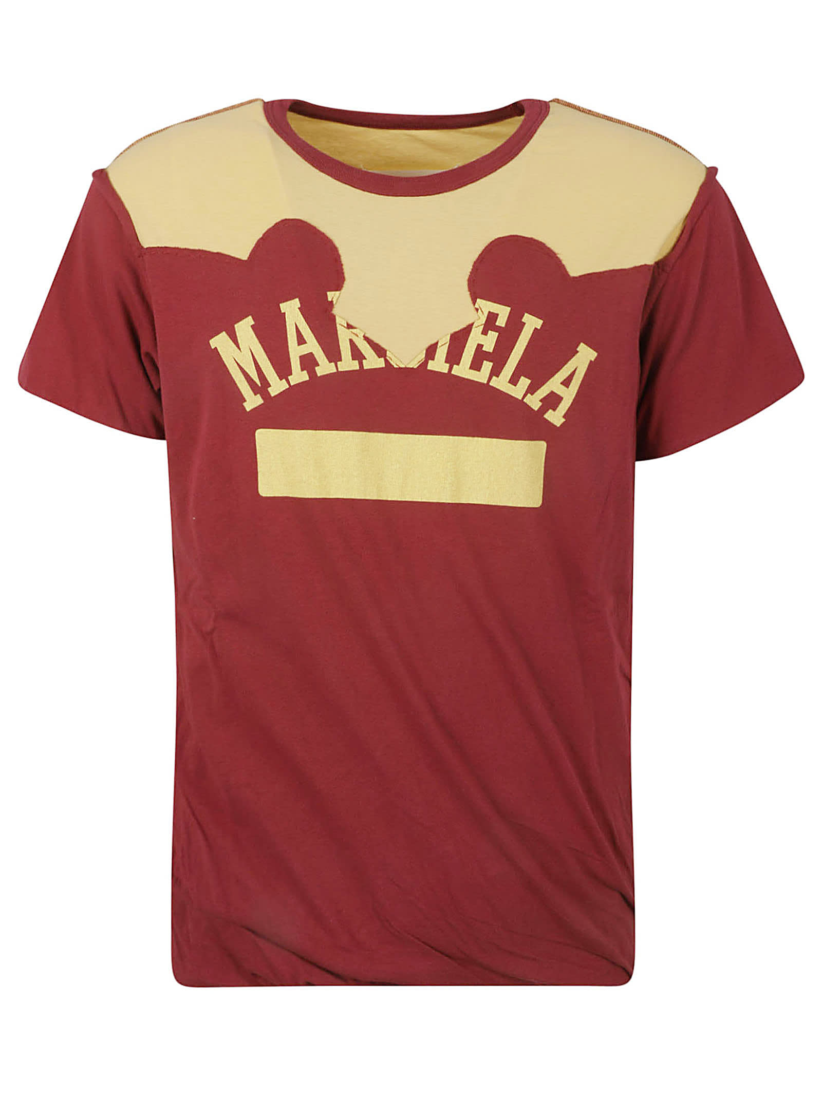Maison Margiela 双色棉质T恤