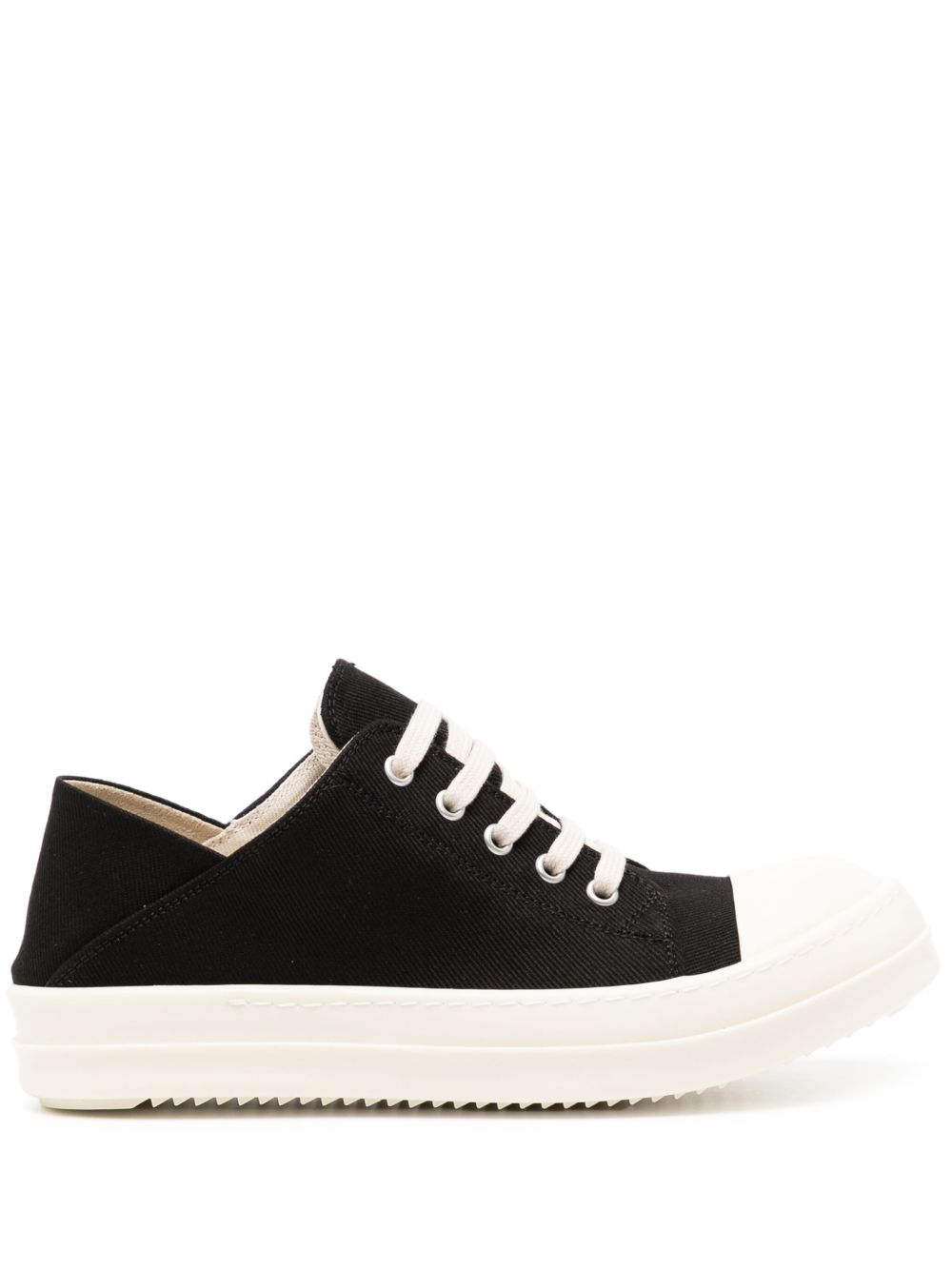 Rick Owens DRKSHDW 系带运动鞋 - 黑色