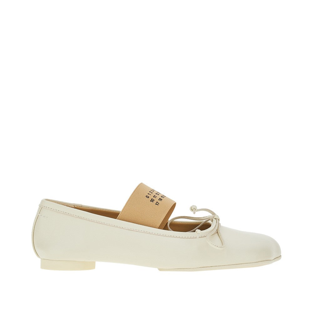 MM6 'Anatomic' nappa leather ballet flats Woman 36+
