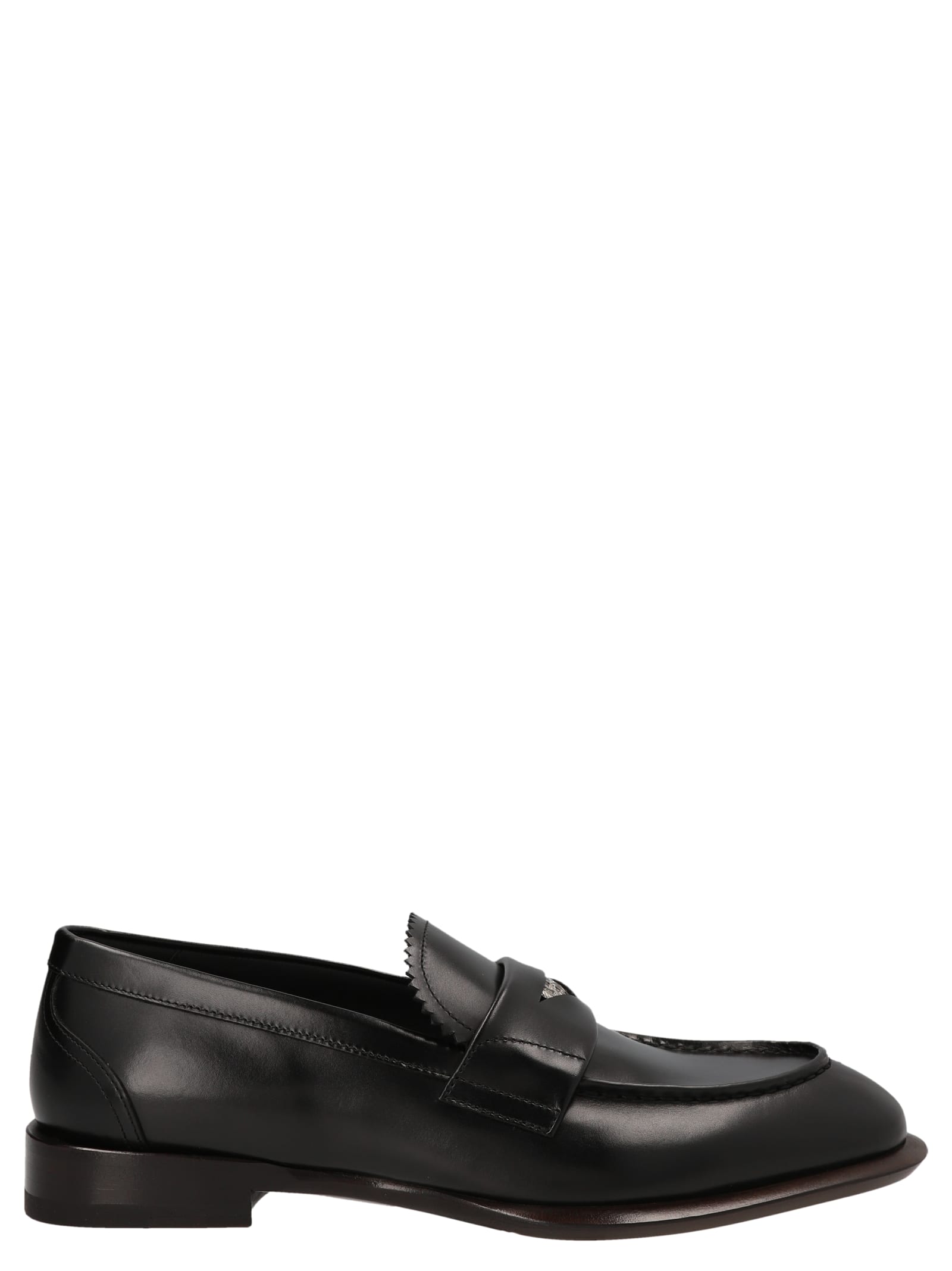 Alexander McQueen Leather Loafers
