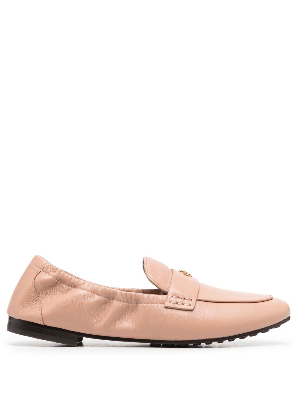 Tory Burch Ballet 皮质乐福鞋 - 粉色