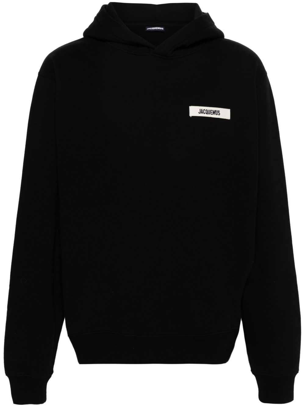 Jacquemus Le Hoodie Gros Grain 上衣 - 黑色