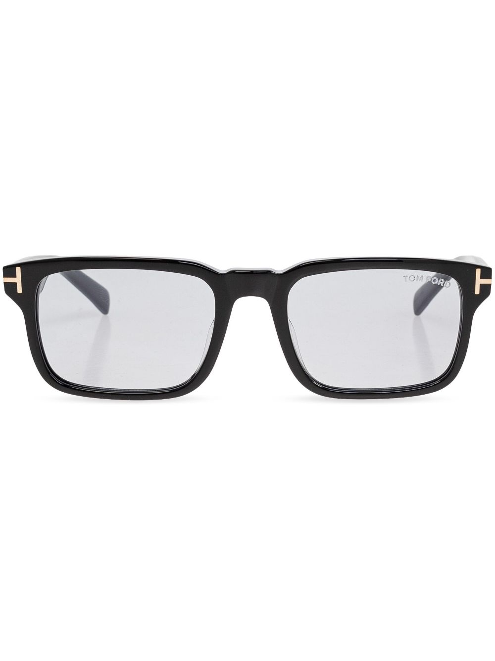 TOM FORD Eyewear 方框太阳眼镜 - 黑色