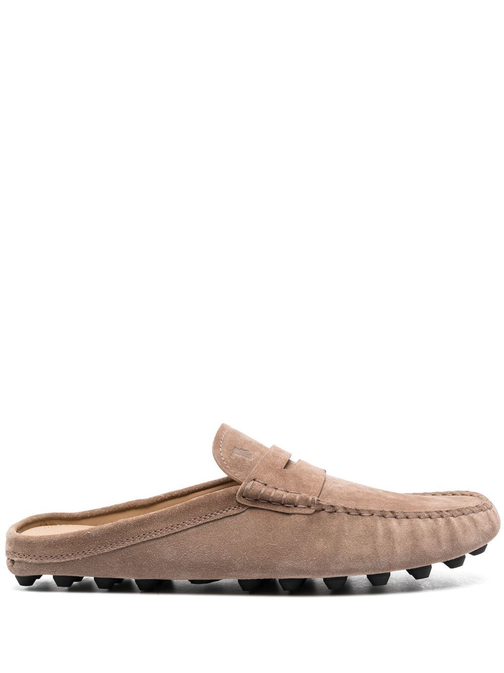 Tod's Gommino Bubble 绒面皮穆勒鞋 - 中性色