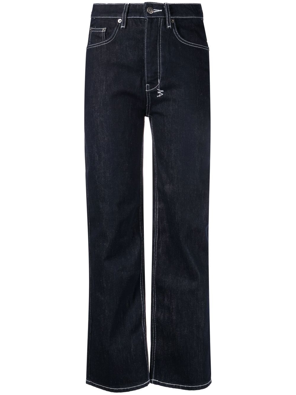 Ksubi Brooklyn Zenith 露踝牛仔裤 - 蓝色