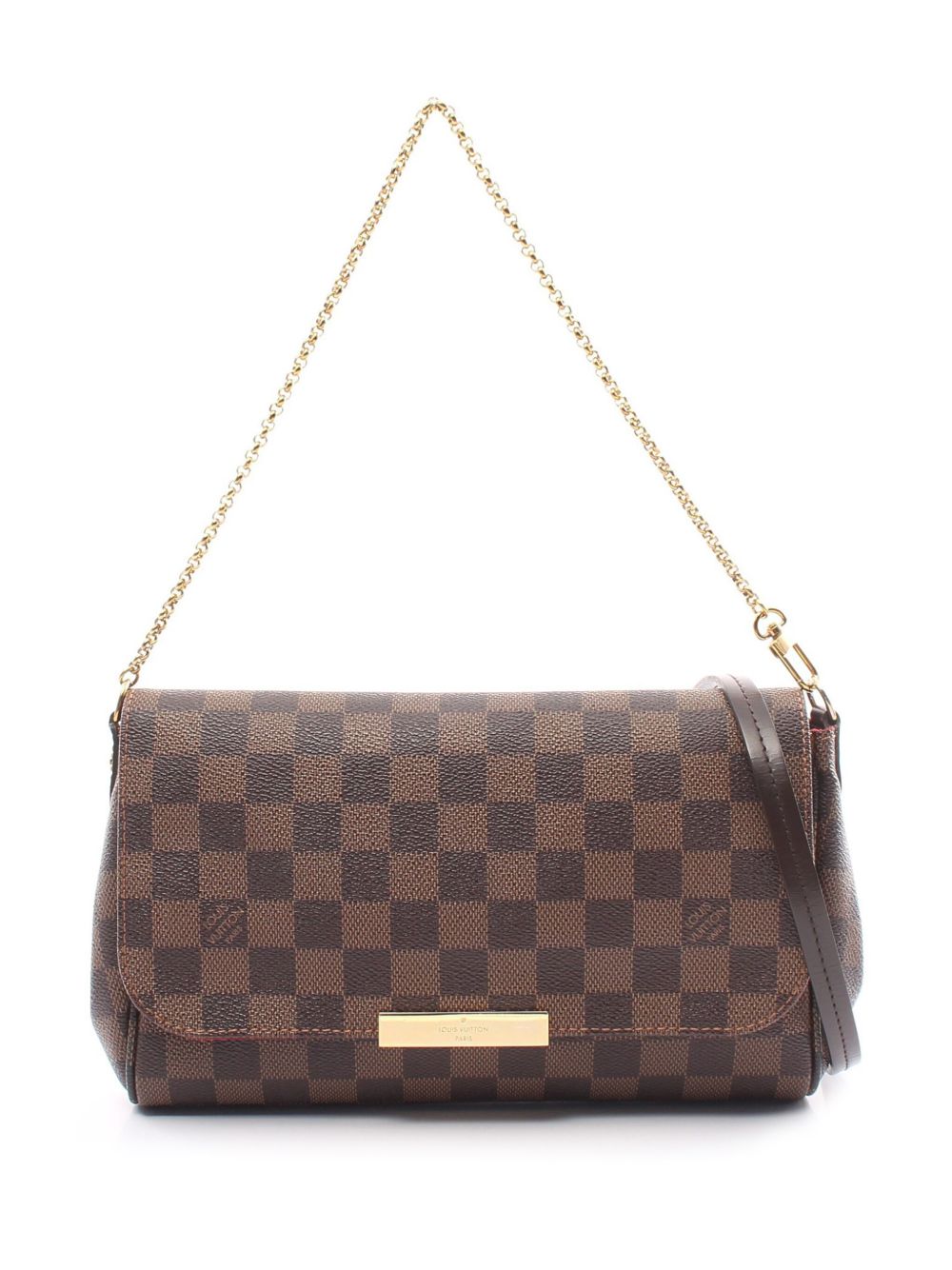 Louis Vuitton Pre-Owned Favorite MM 手提包（2015年典藏款） - 褐色