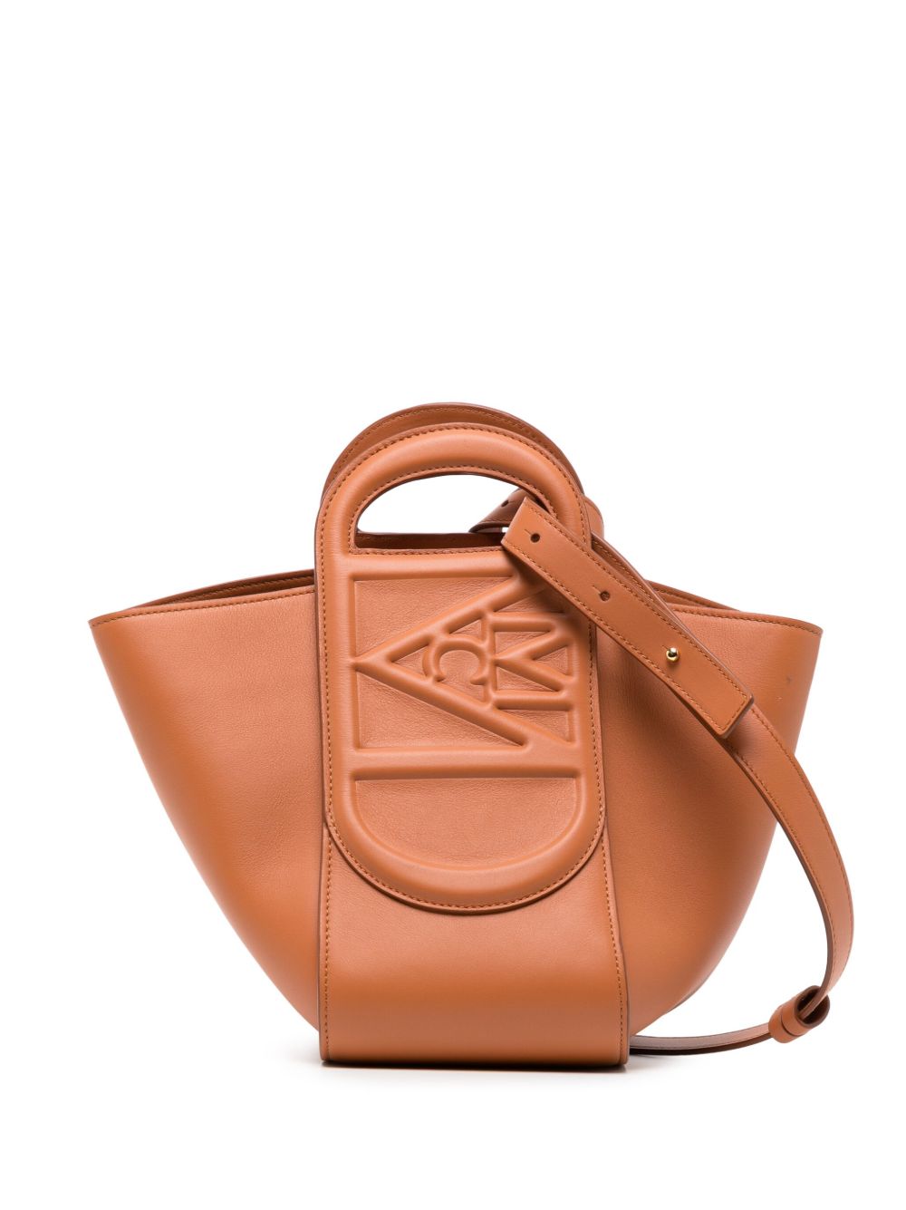 MCM Mini Mode Travia 手提包 - 褐色