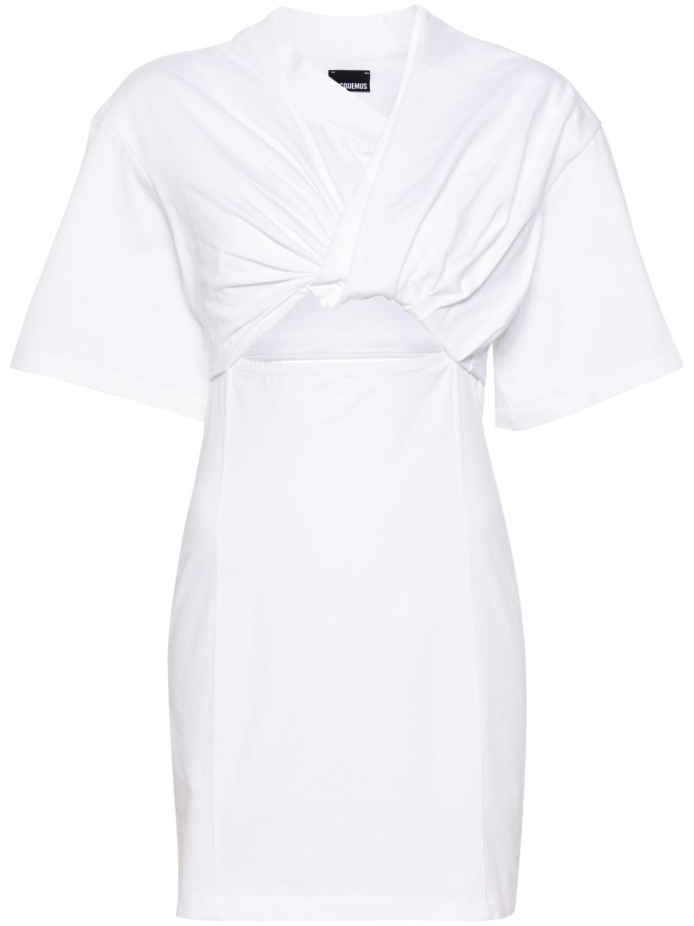 Jacquemus La Robe T恤式连衣裙 - 白色