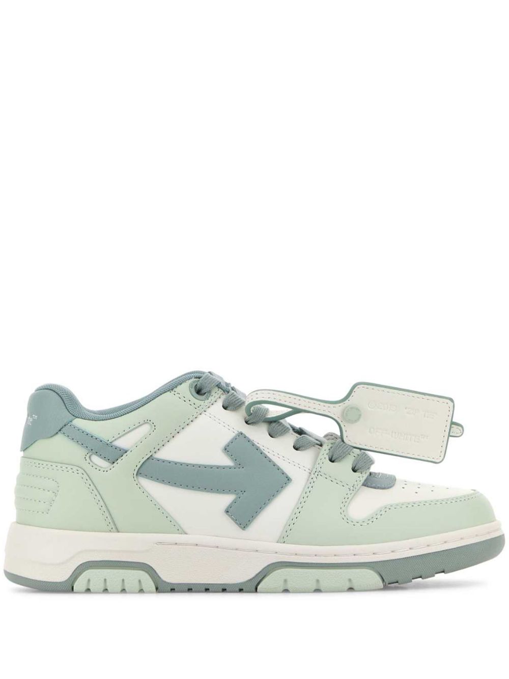 Off-White Out Of Office 运动鞋 - 绿色