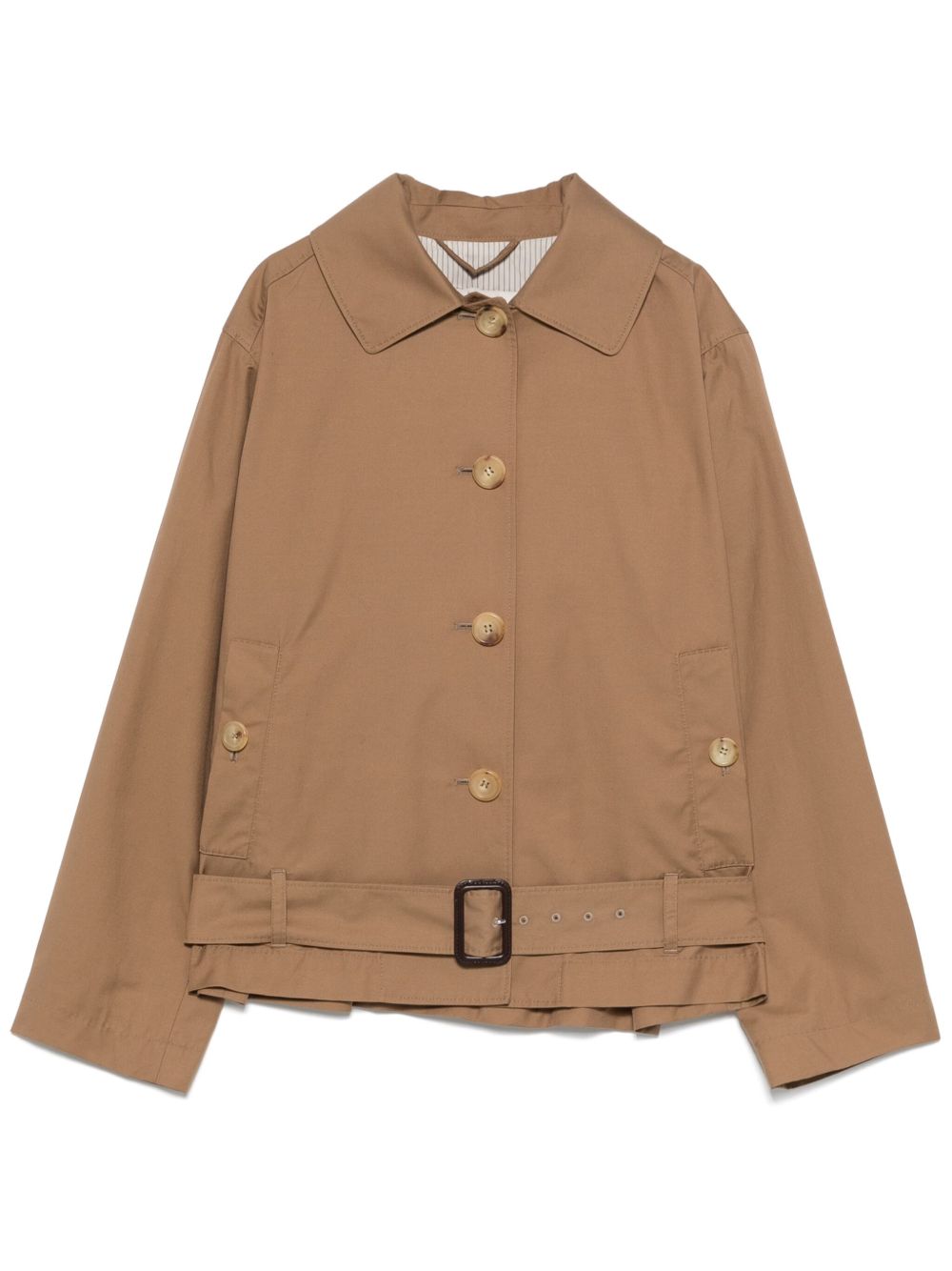 Max Mara Ctrench 夹克 - 褐色