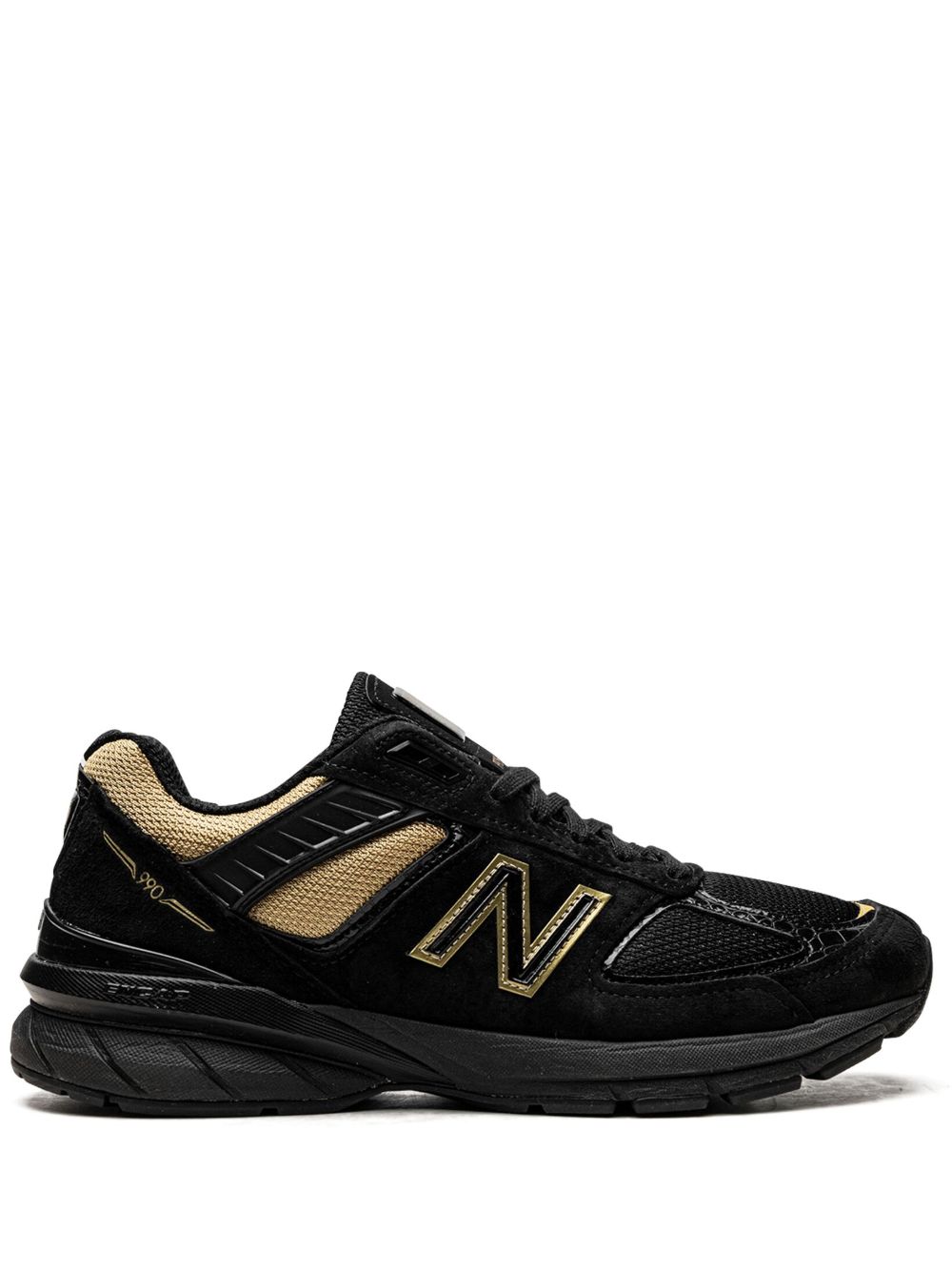 New Balance 990v5 Gold 运动鞋 - 黑色