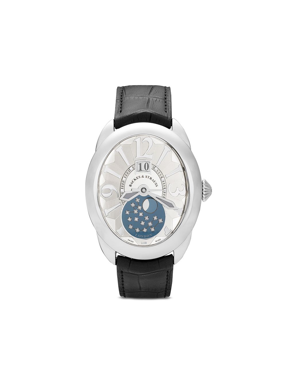 Backes & Strauss Regent Steel 1609 AD 4047腕表 - 银色