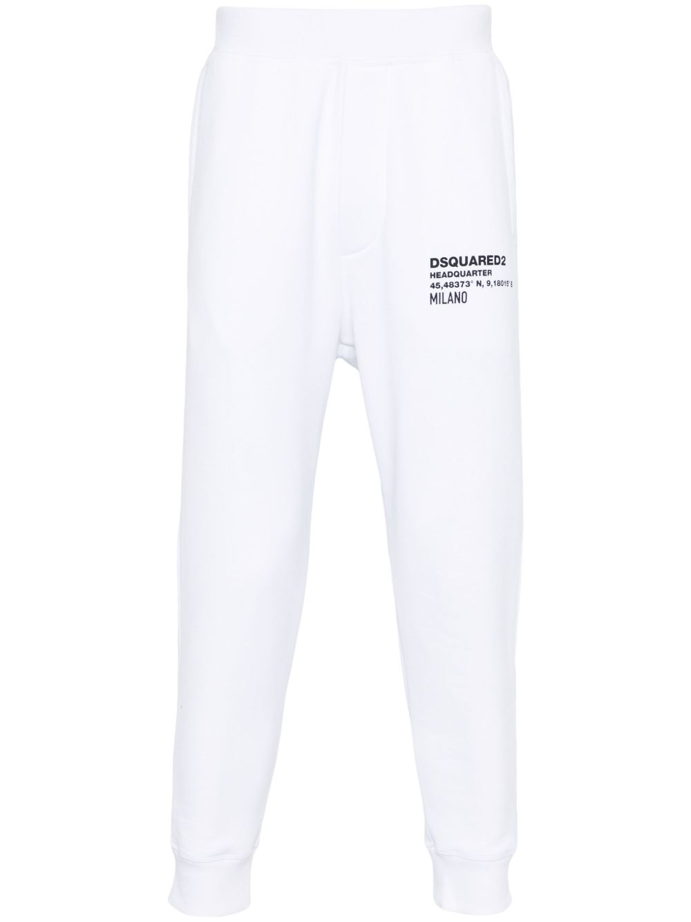 DSQUARED2 Dean 长裤 - 白色