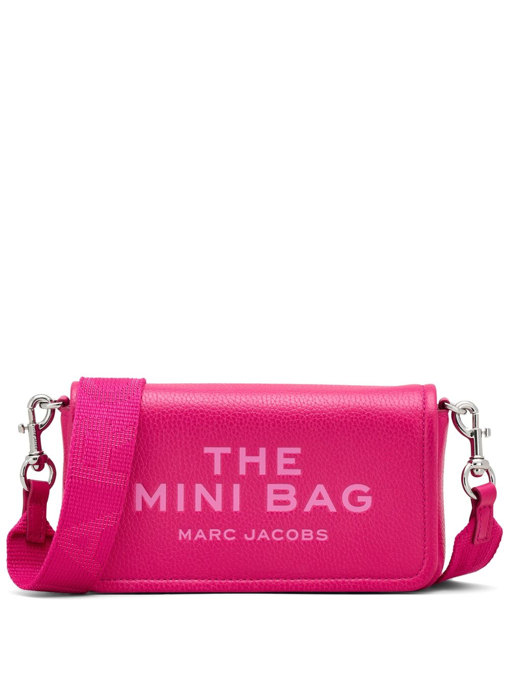 Marc Jacobs The Leather Mini 斜挎包 - 粉色
