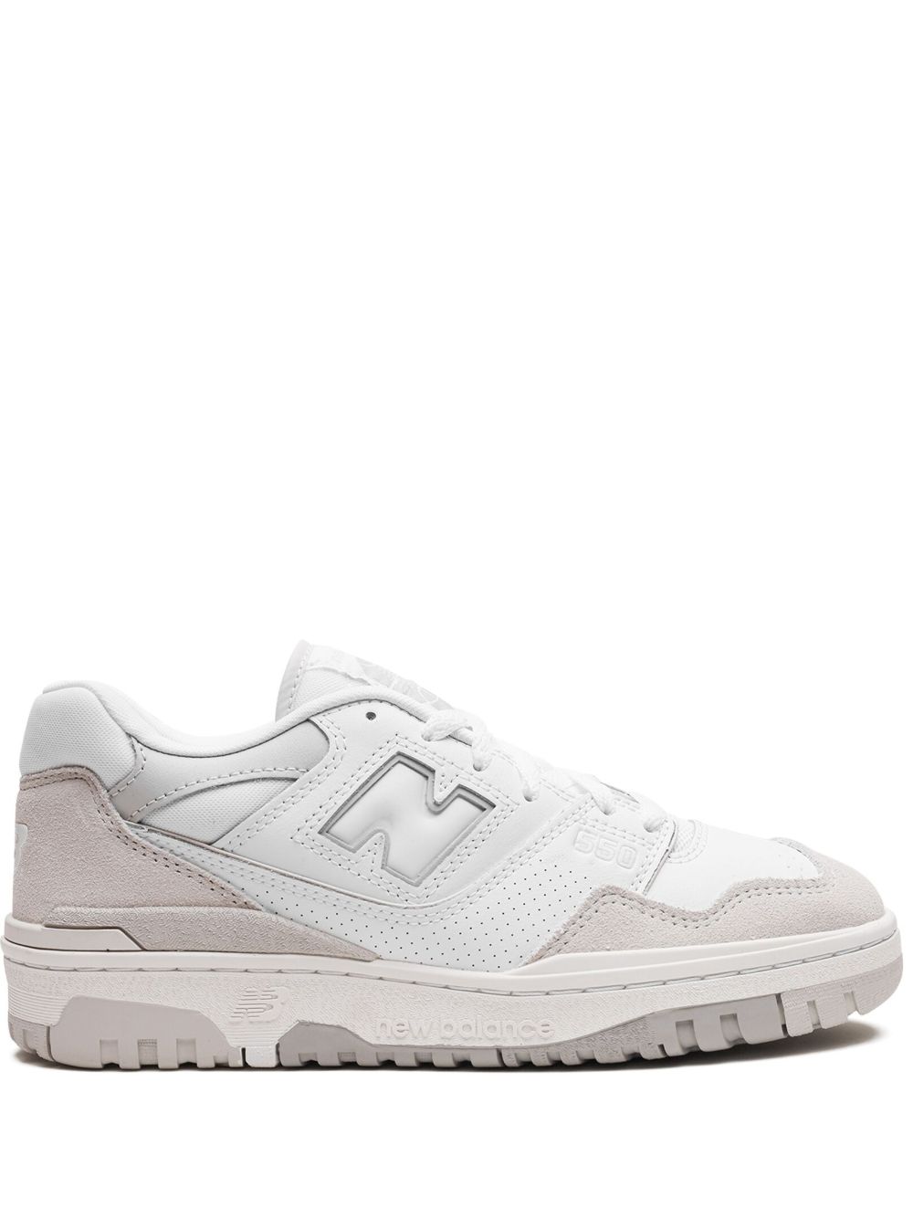 New Balance 550 White Summer Fog 运动鞋 - 白色
