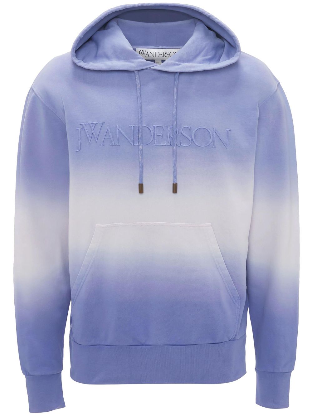 JW Anderson 渐色效果棉连帽衫 - 紫色