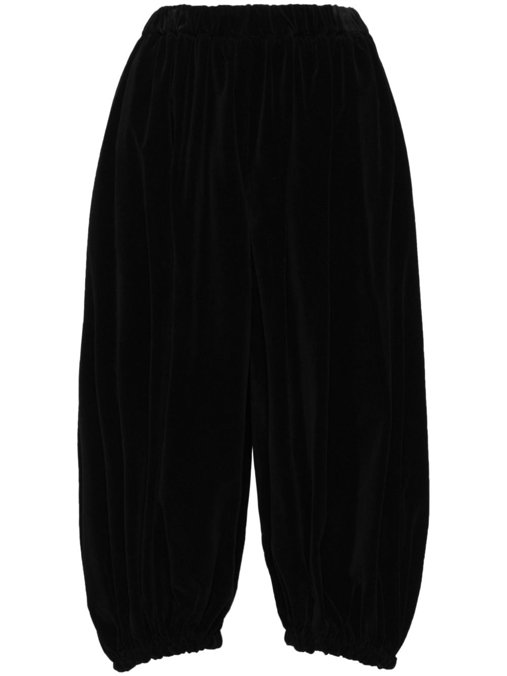 Comme Des Garçons Comme Des Garçons 经典露踝裤 - 黑色