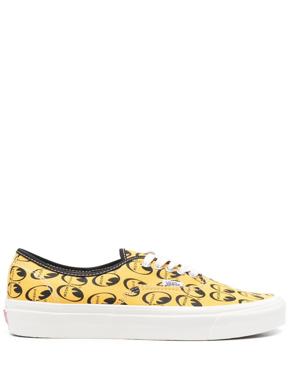 Vans 眼睛图案印花低帮运动鞋 - 黄色