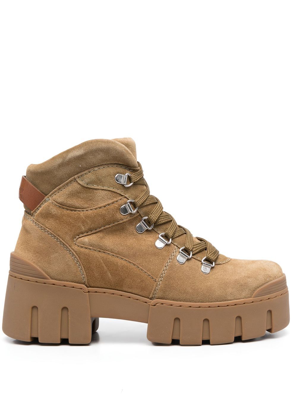 ISABEL MARANT Mealie 绒面皮短靴 - 绿色