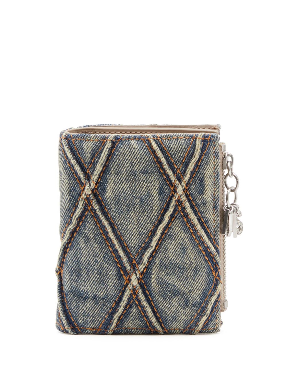 Diesel Charm D-BI Gold Zip II 钱包 - 蓝色