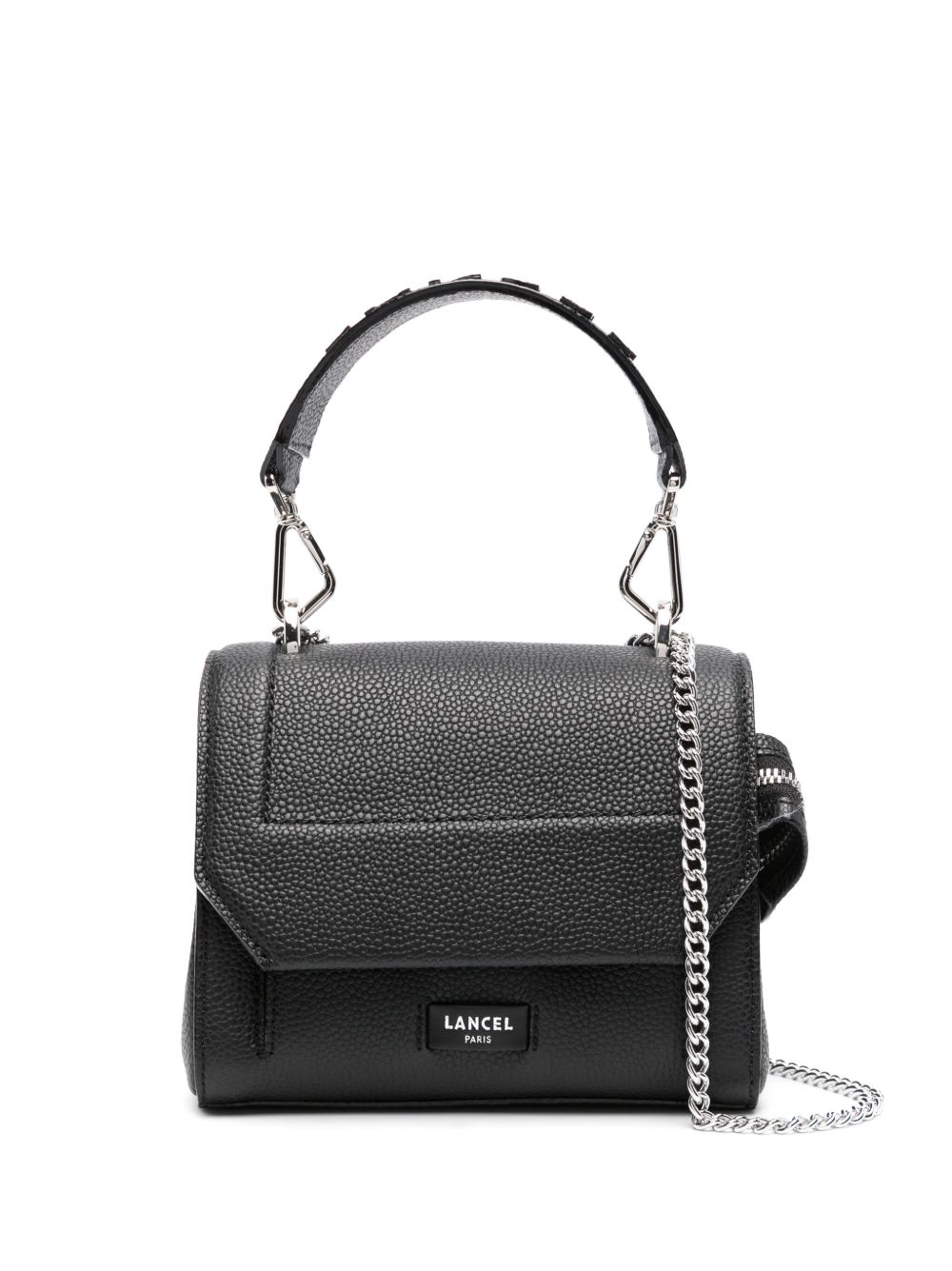 Lancel Ninon De Lancel 小号翻盖手提包 - 黑色
