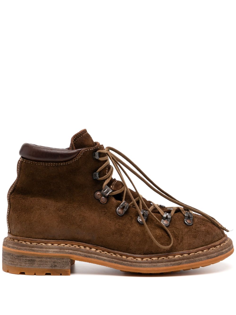 Guidi x Undercover 登山靴 - 褐色