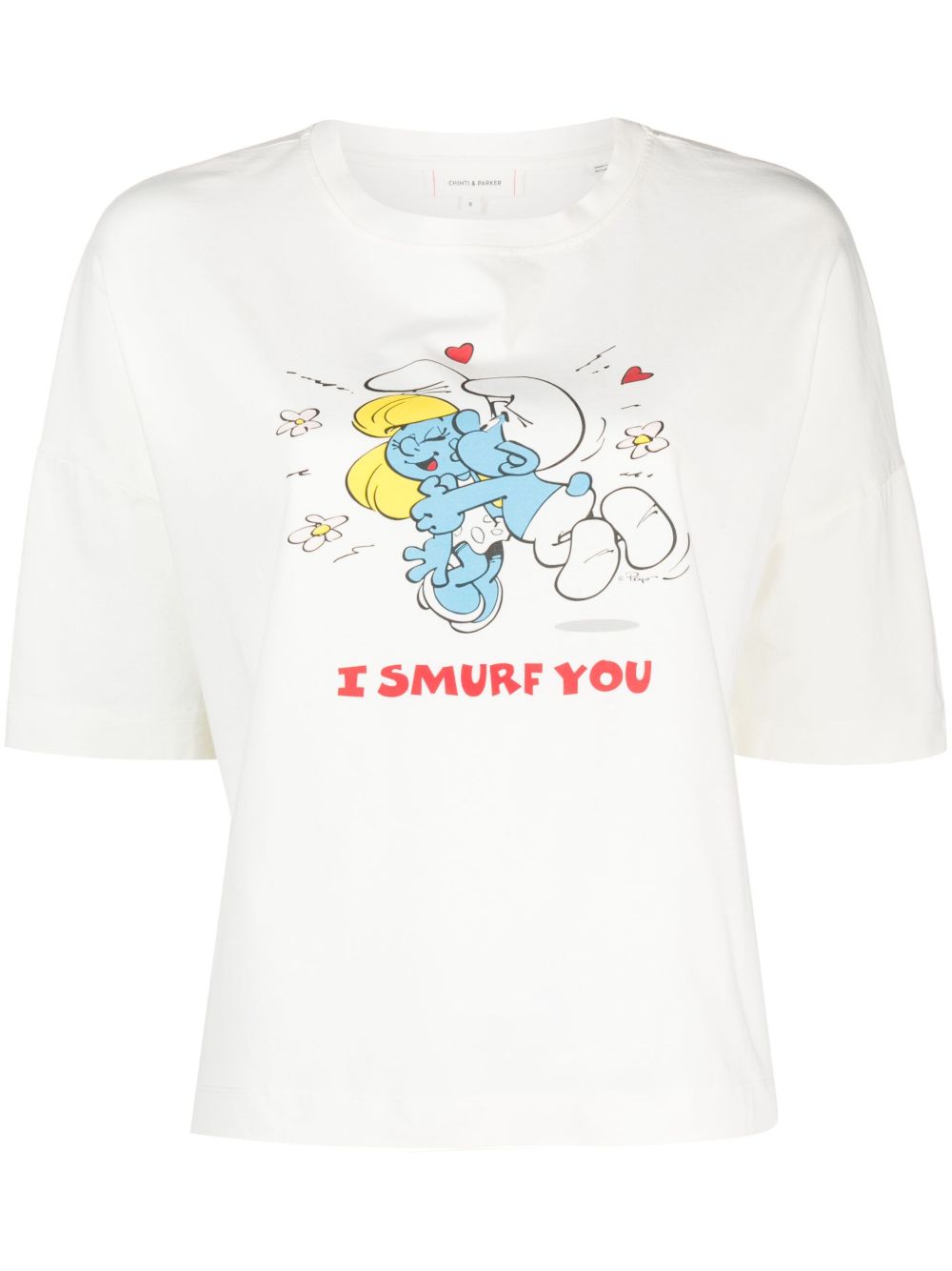 Chinti & Parker I Smurf You 圆领T恤 - 中性色