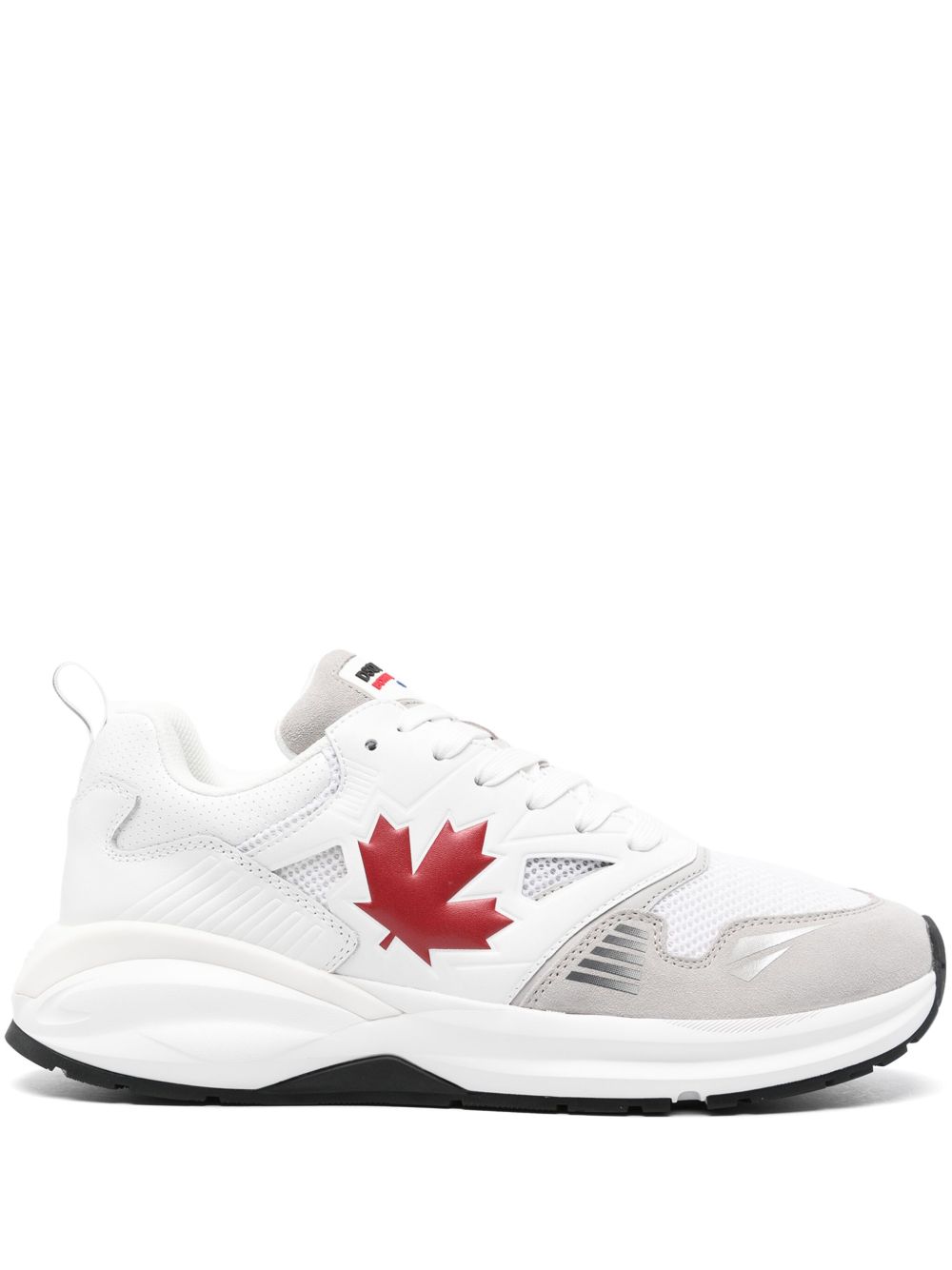 DSQUARED2 Dash Maple Leaf 运动鞋 - 白色