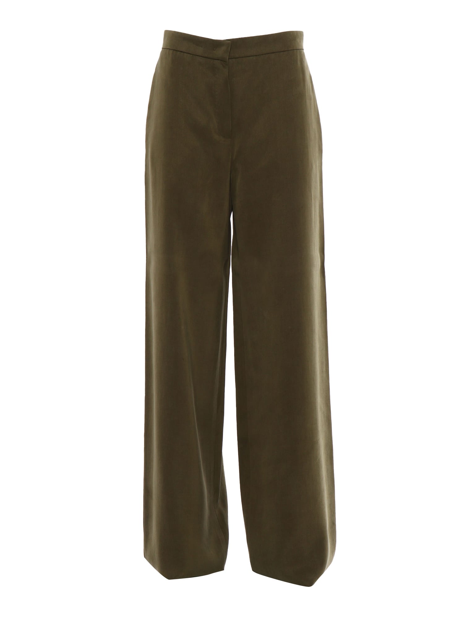 Max Mara Studio Gardena卡其色裤子