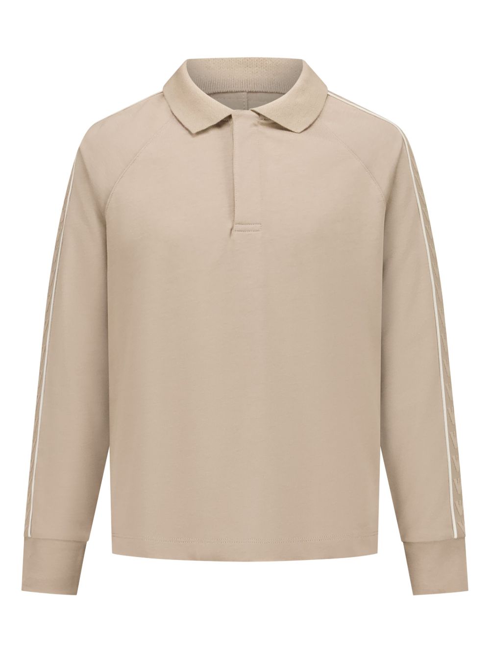 Emporio Armani Kids logo压纹polo衫 - 中性色