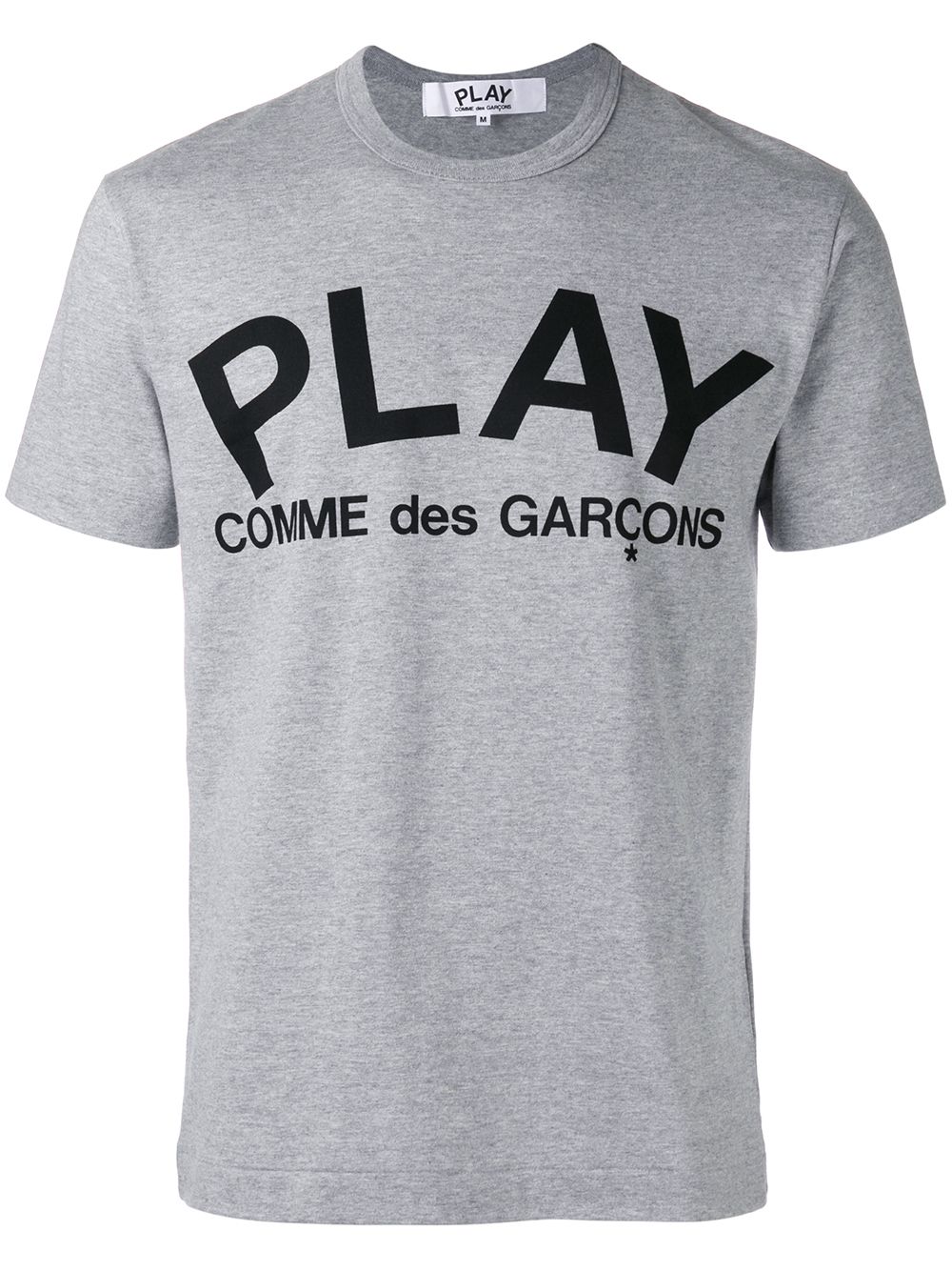Comme Des Garçons Play logoT恤 - 灰色