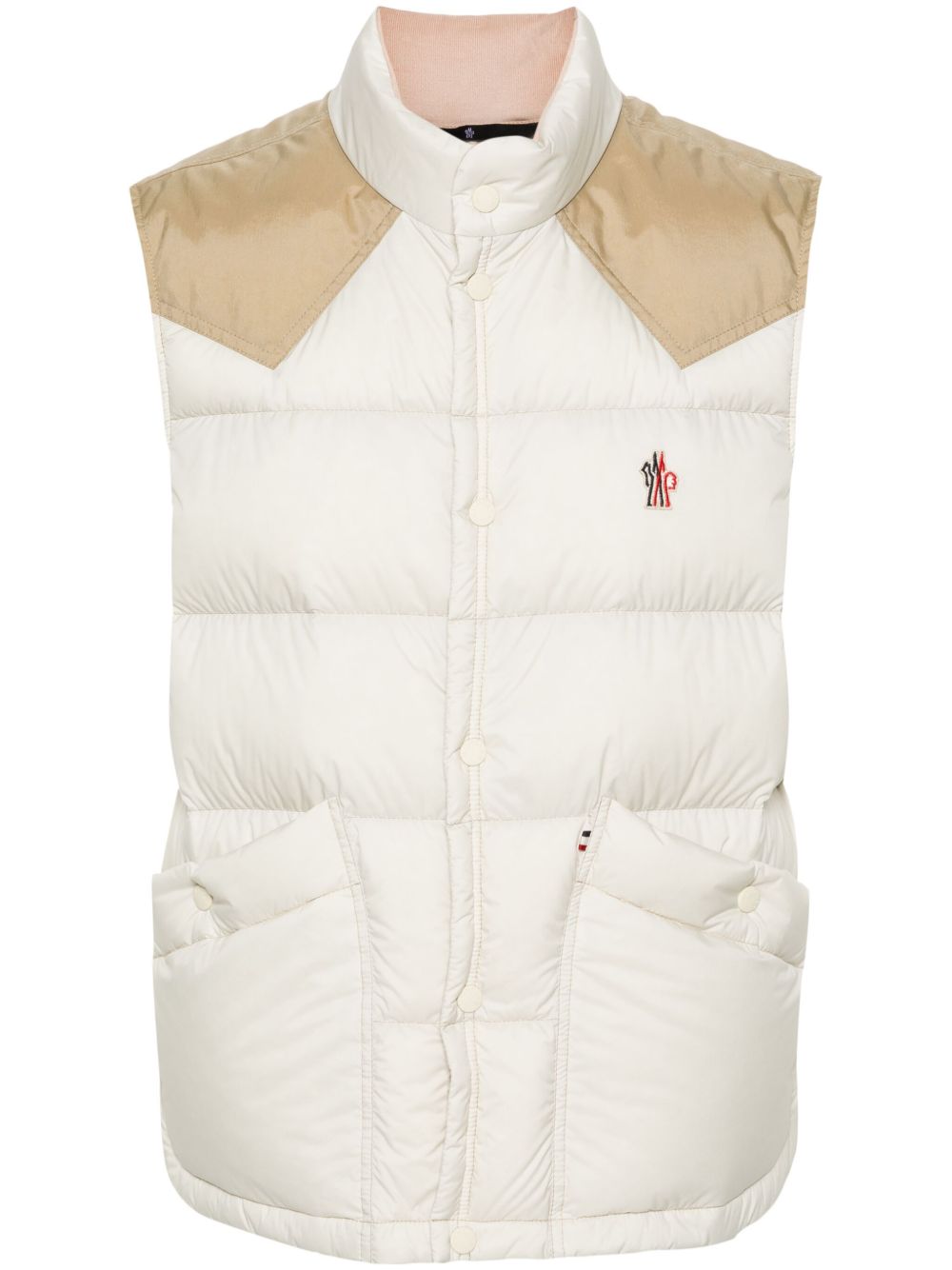 Moncler Grenoble Veny 填充马甲 - 中性色