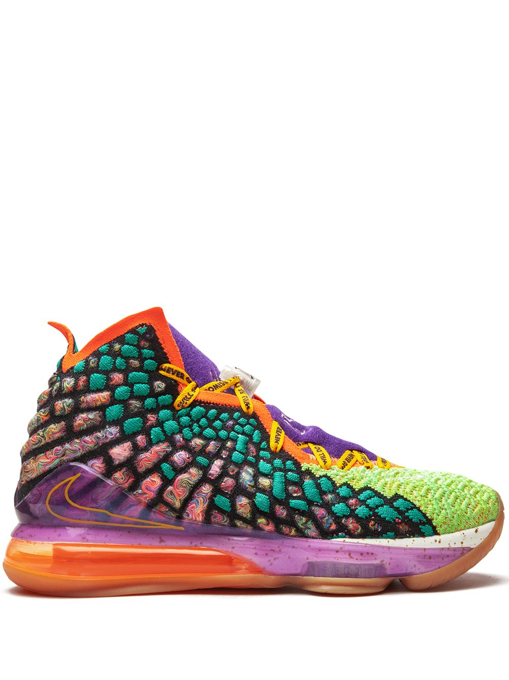 Nike LeBron 17 高帮运动鞋 - 紫色