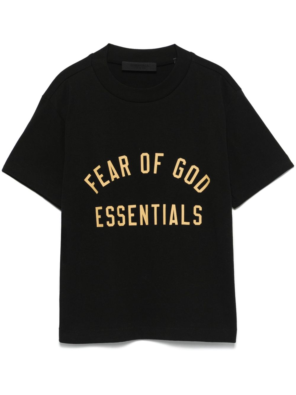 FEAR OF GOD ESSENTIALS logo印花T恤 - 黑色