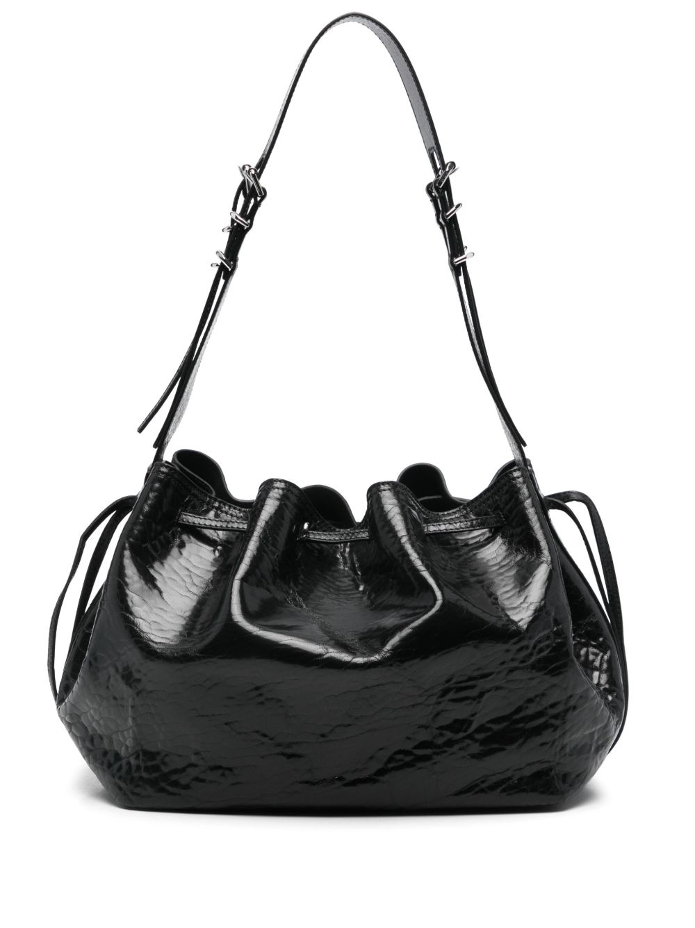 Givenchy Pumpkin 中号单肩包 - 黑色