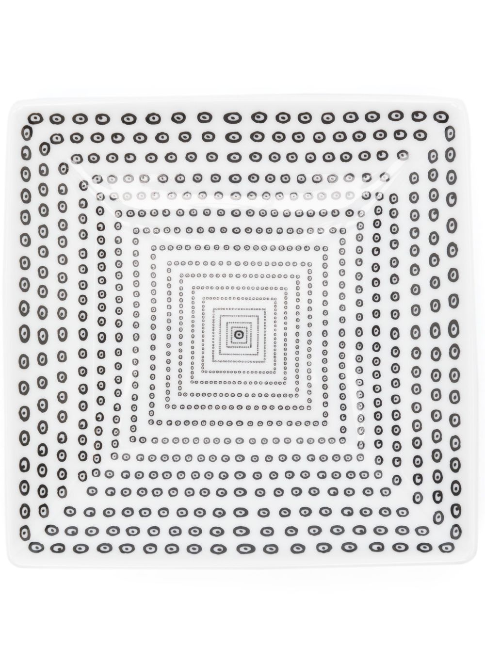 GINORI 1735 x 10 CORSO COMO 方形盘（13.5厘米x13.5厘米） - 白色