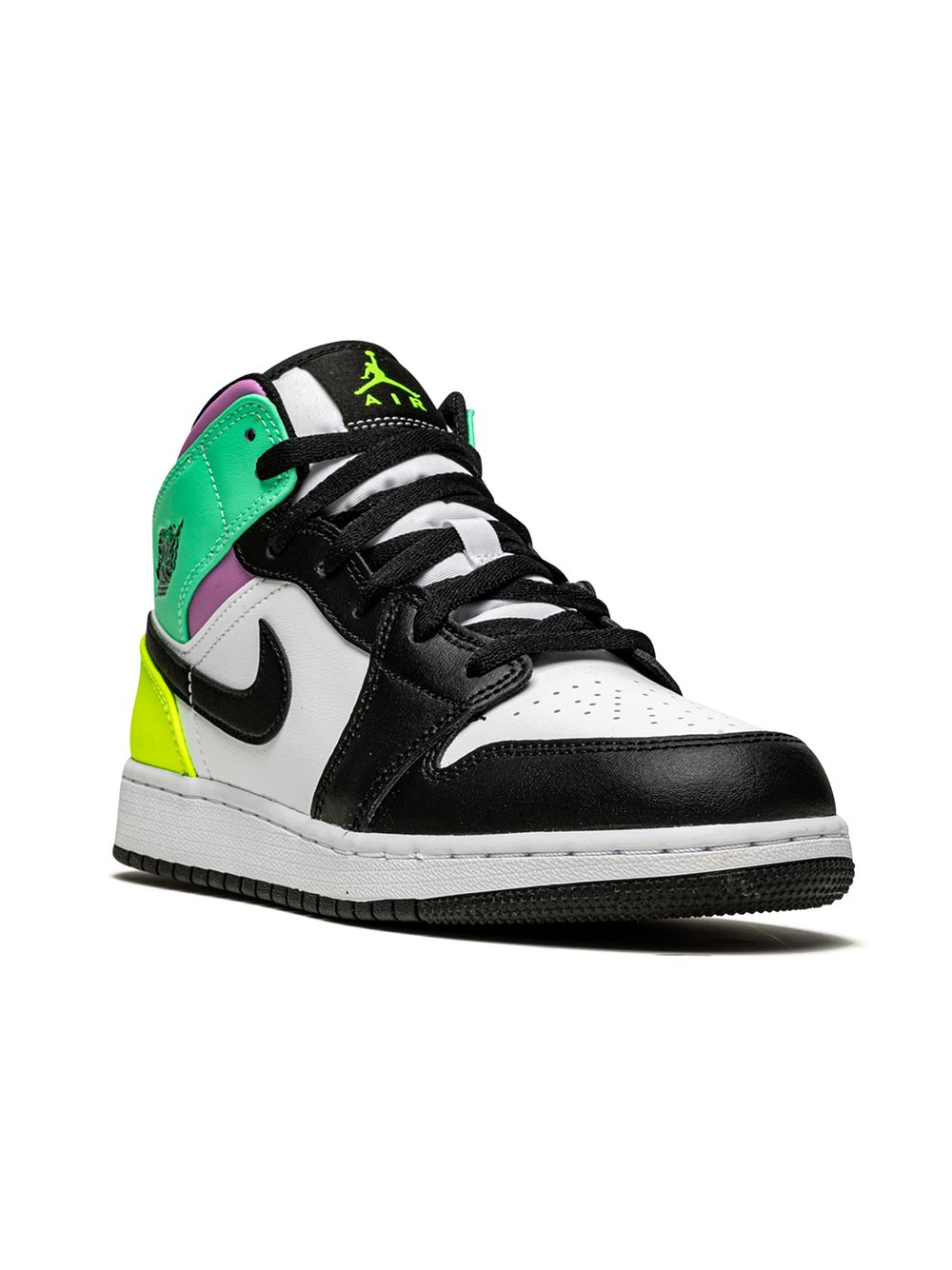 Jordan Kids Air Jordan 1 Mid 板鞋 - 白色